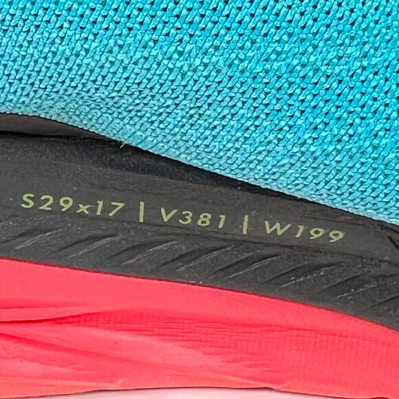 Hoka One Zinal Trail Running Shoe Women's 10.5 B Black/Blue/Pink/Solpink Sneaker - Picture 16 of 16